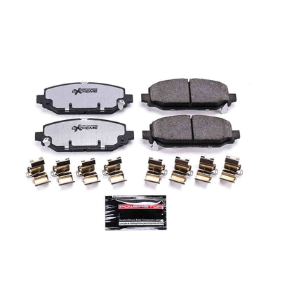 PowerStop Power Stop 18-19 Jeep Wrangler Rear Z36 Truck & Tow Brake Pads w/Hardware Z36-6004