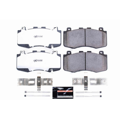 PowerStop Power Stop 18-19 Jeep Grand Cherokee Front Z36 Truck & Tow Brake Pads w/Hardware Z36-6006