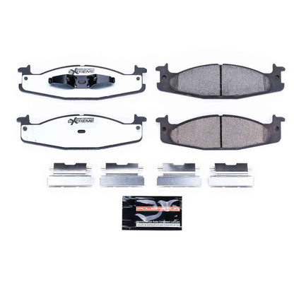 PowerStop Power Stop 94-96 Ford Bronco Front Z36 Truck & Tow Brake Pads w/Hardware Z36-632