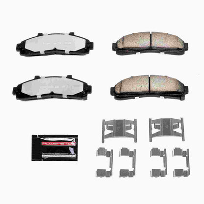 PowerStop Power Stop 95-01 Ford Explorer Front Z36 Truck & Tow Brake Pads w/Hardware Z36-652