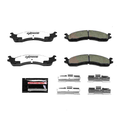 PowerStop Power Stop 2007 Ford E-150 Front Z36 Truck & Tow Brake Pads w/Hardware Z36-655A
