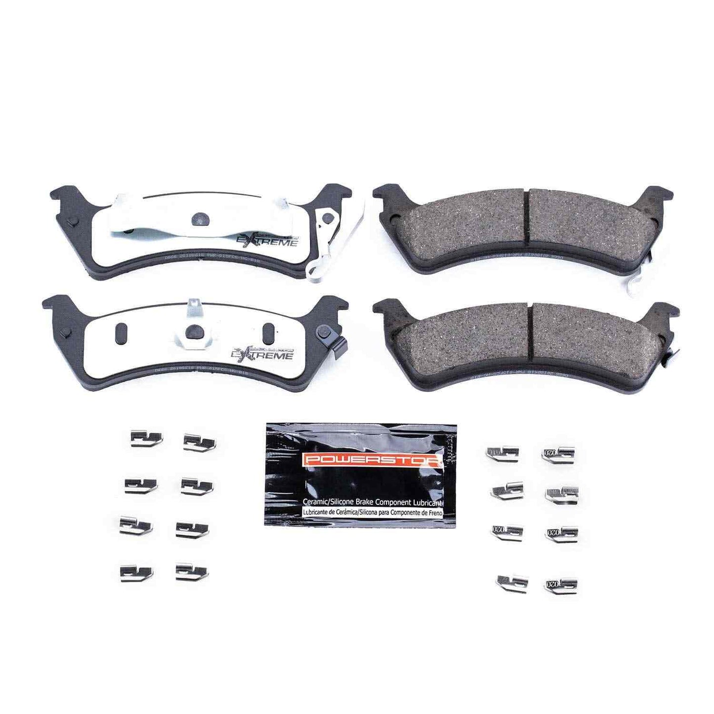PowerStop Power Stop 94-98 Jeep Grand Cherokee Rear Z36 Truck & Tow Brake Pads w/Hardware Z36-666