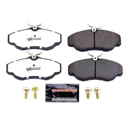 PowerStop Power Stop 99-04 Land Rover Discovery Front Z36 Truck & Tow Brake Pads w/Hardware Z36-676