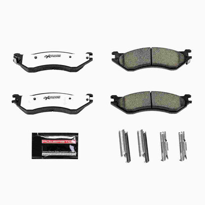 PowerStop Power Stop 97-02 Ford Expedition Front or Rear Z36 Truck & Tow Brake Pads w/Hardware Z36-702
