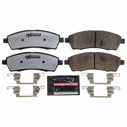 PowerStop Power Stop 00-05 Ford Excursion Rear Z36 Truck & Tow Brake Pads w/Hardware Z36-757