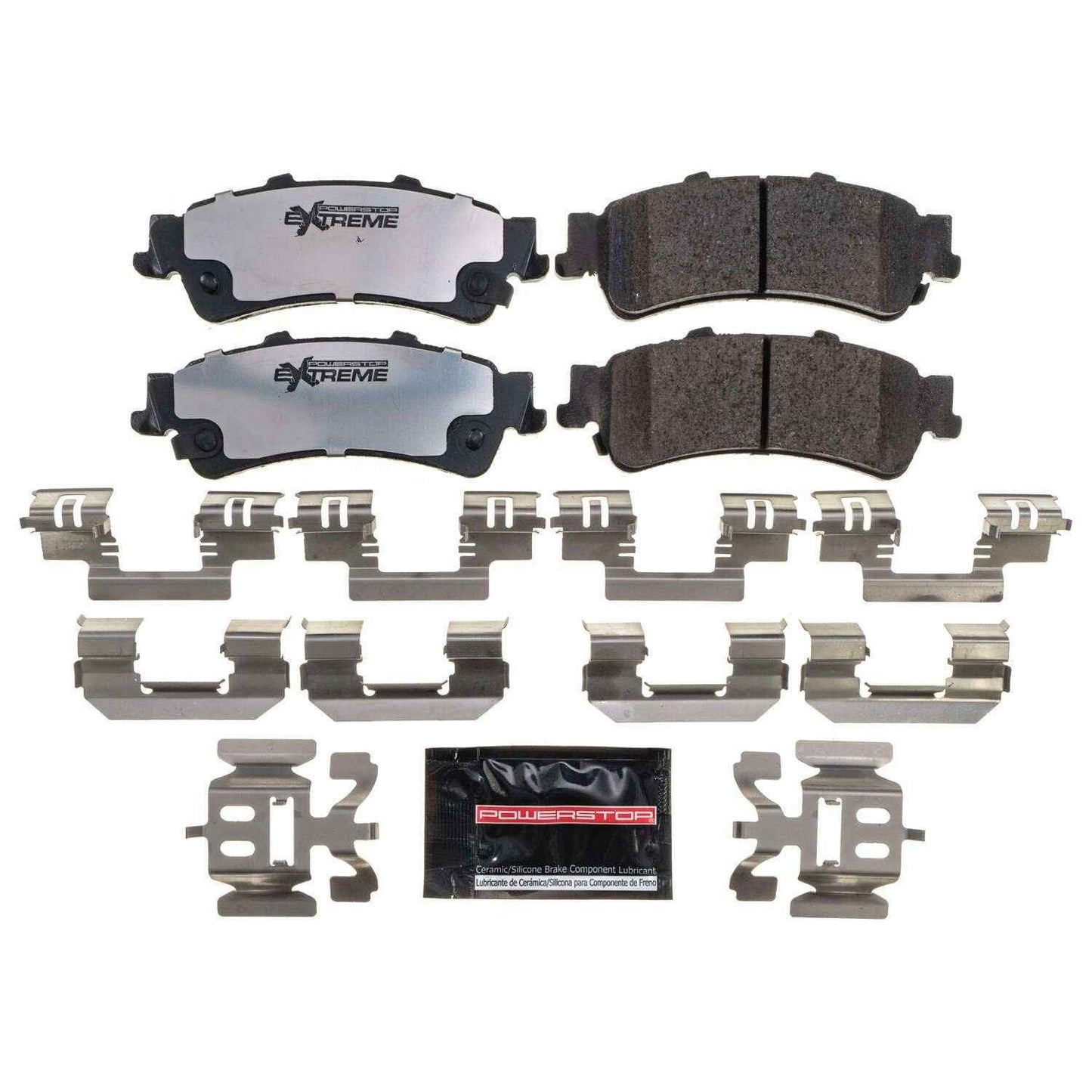 PowerStop Power Stop 00-05 Cadillac DeVille Rear Z36 Truck & Tow Brake Pads w/Hardware Z36-792