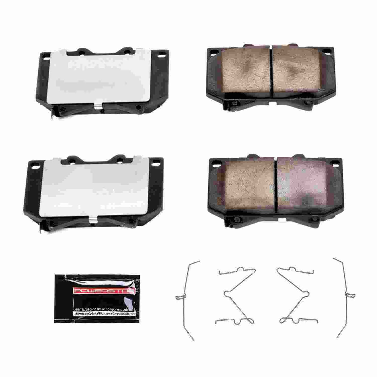 PowerStop Power Stop 01-03 Toyota Sequoia Front Z36 Truck & Tow Brake Pads w/Hardware Z36-812