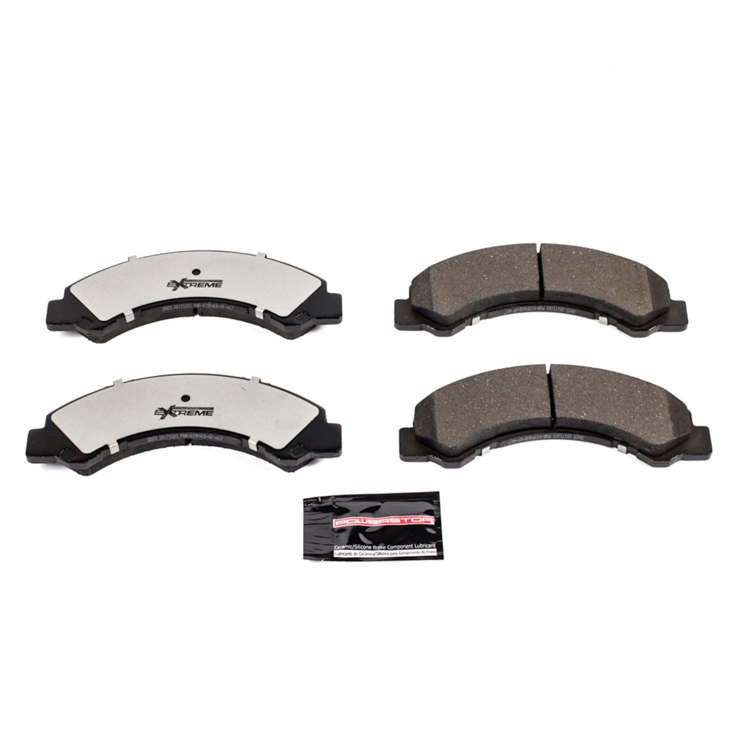 PowerStop Power Stop 17-18 Chevrolet LCF 4500HD Front Z36 Truck & Tow Brake Pads w/Hardware Z36-825