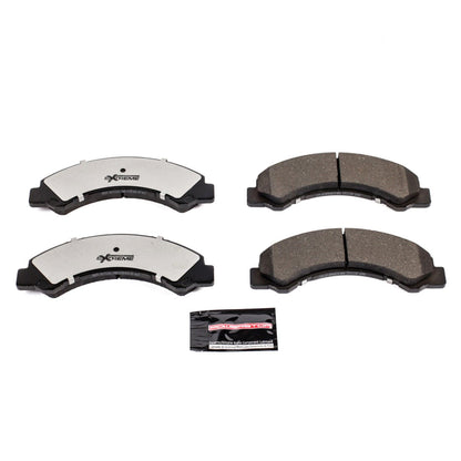 PowerStop Power Stop 17-18 Chevrolet LCF 4500HD Front Z36 Truck & Tow Brake Pads w/Hardware Z36-825