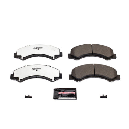 PowerStop Power Stop 98-00 Chevrolet W3500 Tiltmaster Front Z36 Truck & Tow Brake Pads w/Hardware Z36-826