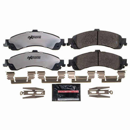 PowerStop Power Stop 02-06 Cadillac Escalade Rear Z36 Truck & Tow Brake Pads w/Hardware Z36-834
