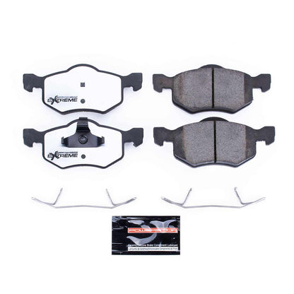PowerStop Power Stop 01-07 Ford Escape Front Z36 Truck & Tow Brake Pads w/Hardware Z36-843