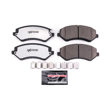 PowerStop Power Stop 04-07 Chrysler Town & Country Front Z36 Truck & Tow Brake Pads w/Hardware Z36-856