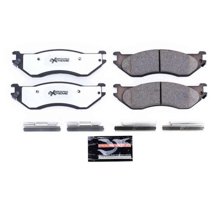 PowerStop Power Stop 04-06 Dodge Durango Front Z36 Truck & Tow Brake Pads w/Hardware Z36-897