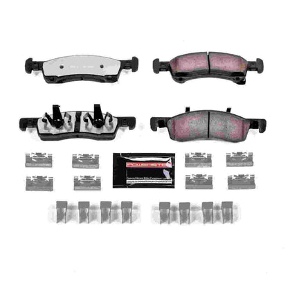 PowerStop Power Stop 03-06 Ford Expedition Front Z36 Truck & Tow Brake Pads w/Hardware Z36-934