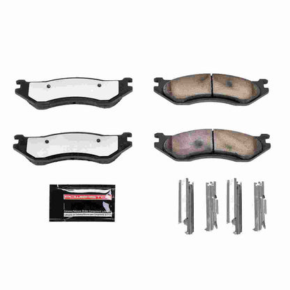 PowerStop Power Stop 1998 Dodge B1500 Front Z36 Truck & Tow Brake Pads w/Hardware Z36-966