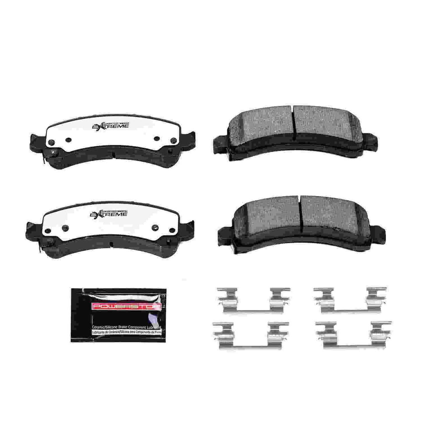 PowerStop Power Stop 03-19 Chevrolet Express 2500 Rear Z36 Truck & Tow Brake Pads w/Hardware Z36-974