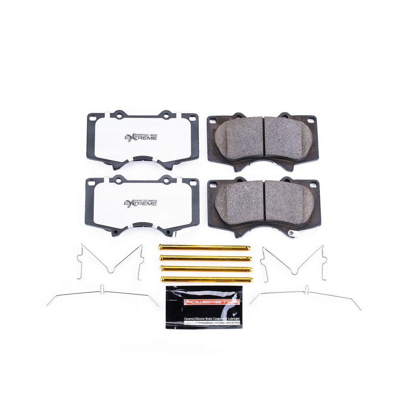 PowerStop Power Stop 10-19 Toyota 4Runner Front Z36 Truck & Tow Brake Pads w/Hardware Z36-976B