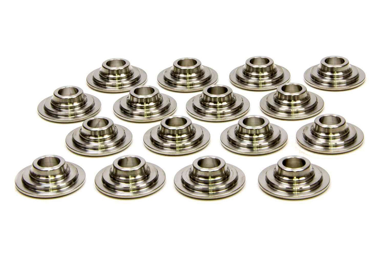 PAC RACING SPRINGS 1.480 TI Valve Spring Retainers - 10 Deg +.050 Engines and Components Camshafts and Valvetrain main image