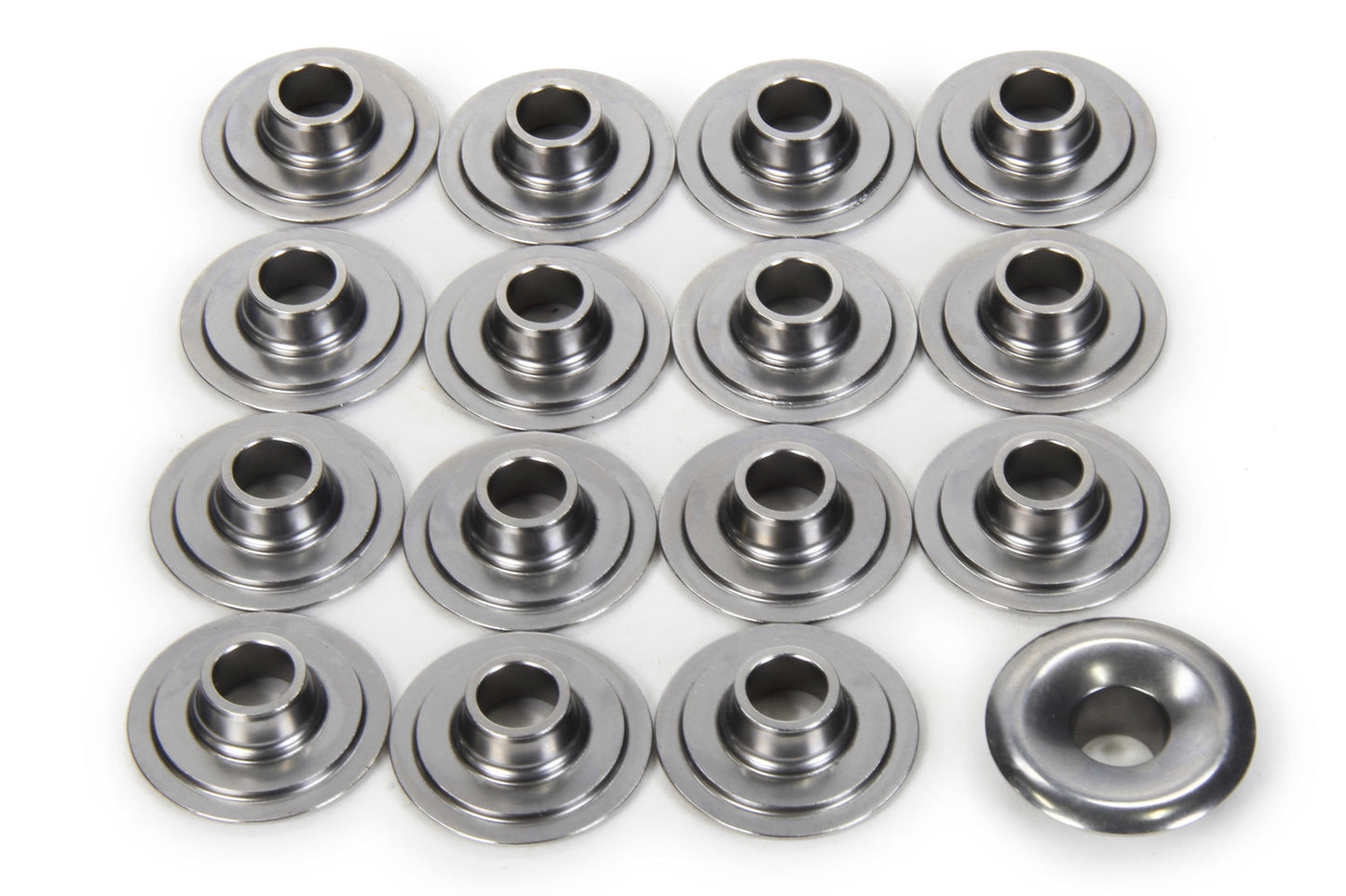 PAC RACING SPRINGS 1.200 Dual Valve Spring Retainers - 8 Degree Engines and Components Camshafts and Valvetrain main image