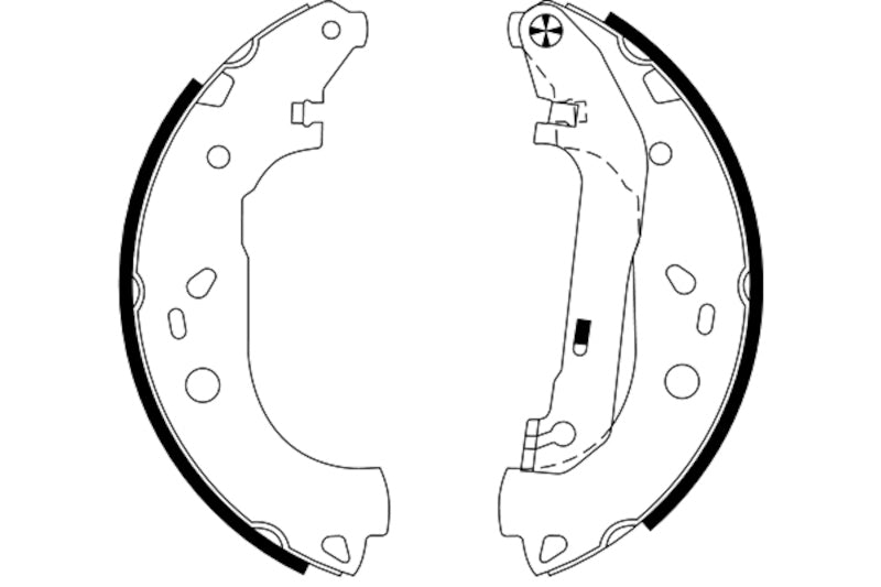 Hella Pagid Drum Brake Shoe 355002731