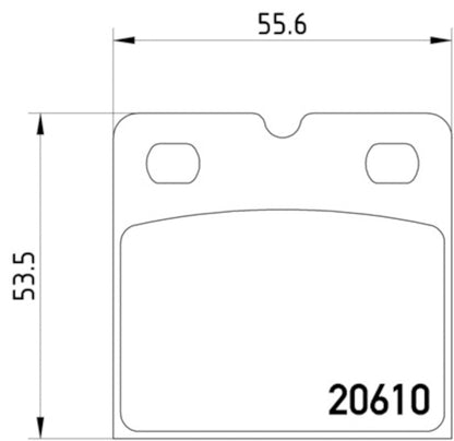 Hella Pagid Disc Brake Pad Set 355005301