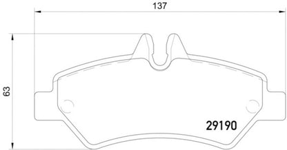 Hella Pagid Disc Brake Pad Set 355005351