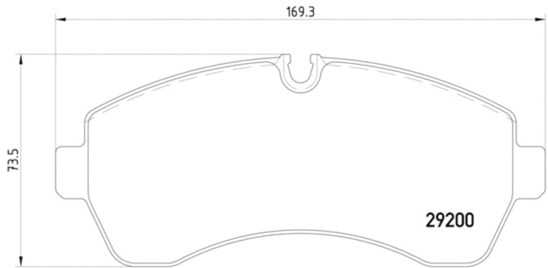 Hella Pagid Disc Brake Pad Set 355005531