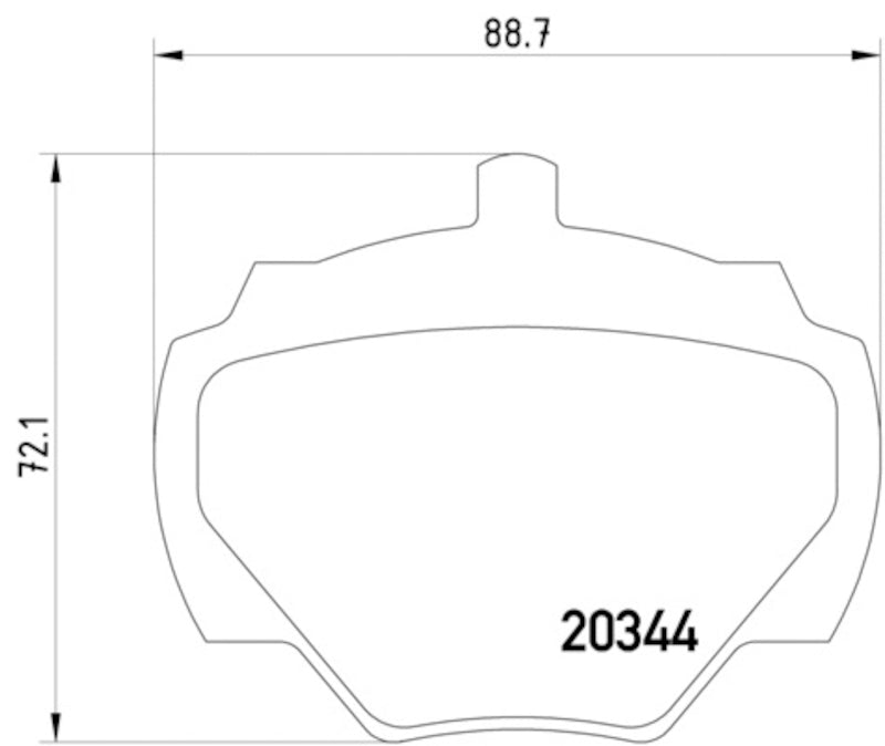 Hella Pagid Disc Brake Pad Set 355005791