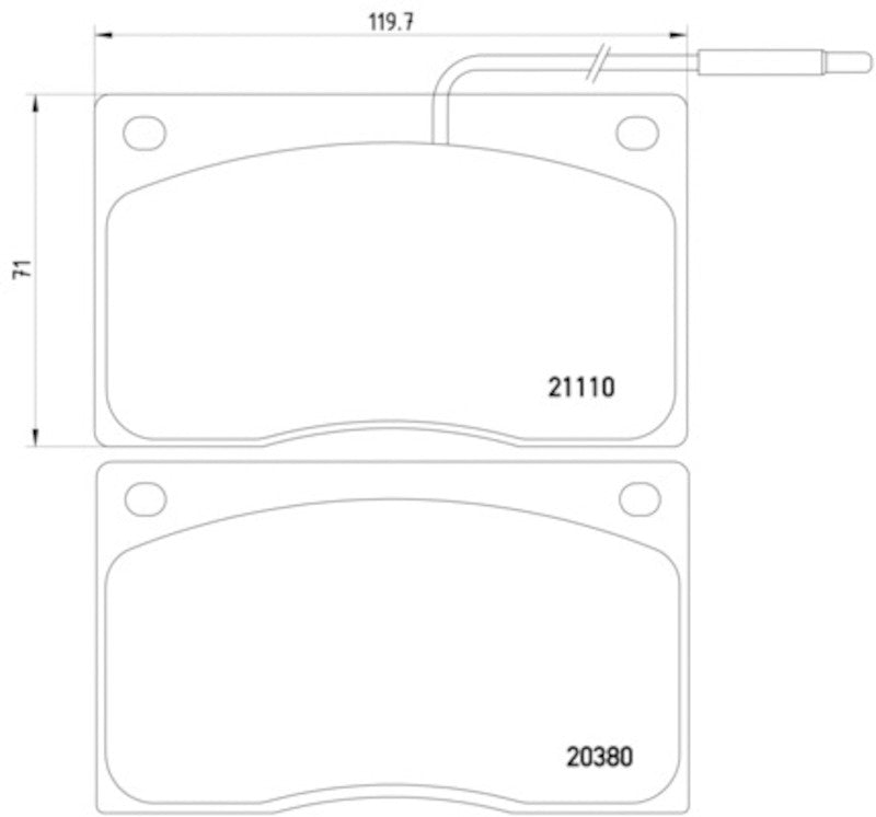 Hella Pagid Disc Brake Pad Set 355005931