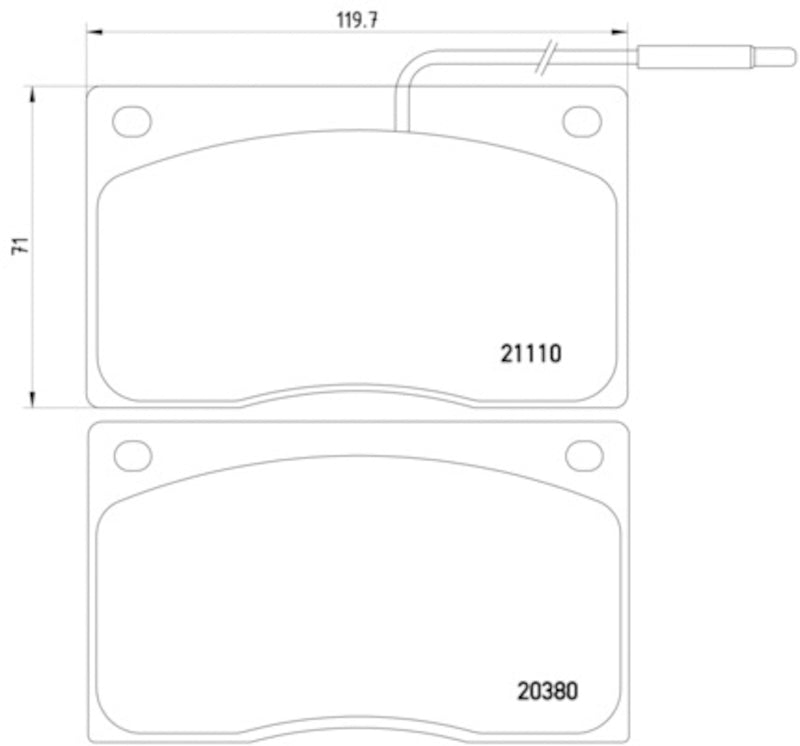 Hella Pagid Disc Brake Pad Set 355005931