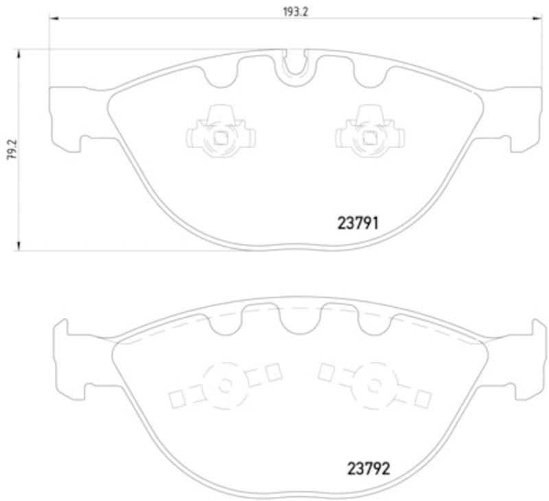 Hella Pagid Disc Brake Pad Set 355006551