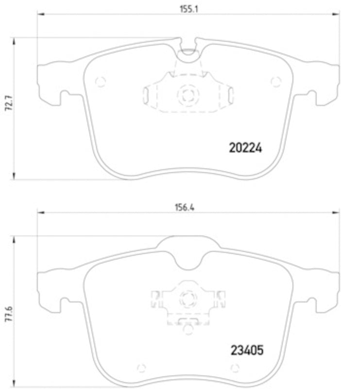 Hella Pagid Disc Brake Pad Set 355006561