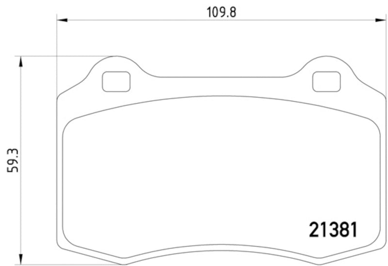 Hella Pagid Disc Brake Pad Set 355006591