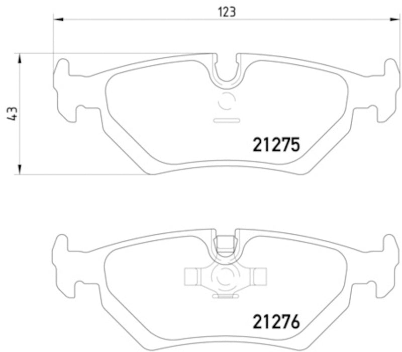 Hella Pagid Disc Brake Pad Set 355006841