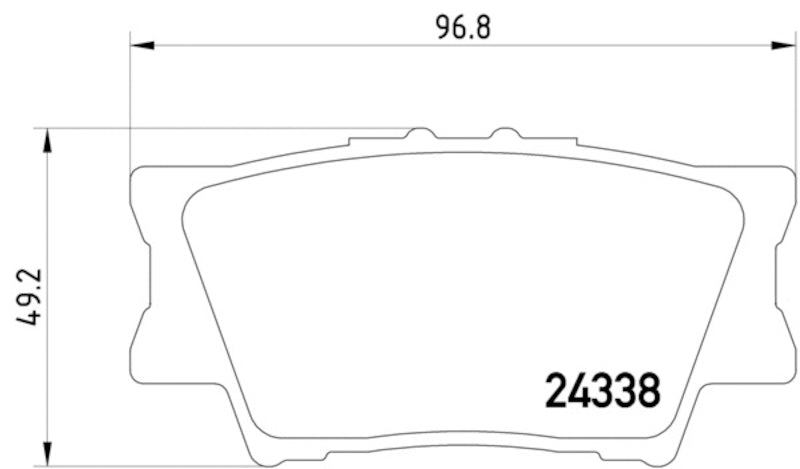 Hella Pagid Disc Brake Pad Set 355006881