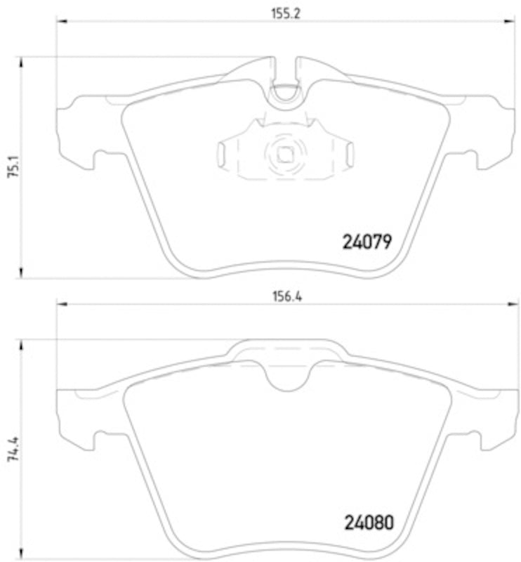 Hella Pagid Disc Brake Pad Set 355006891