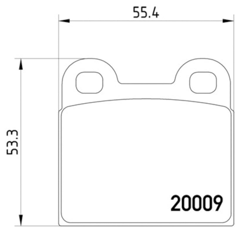 Hella Pagid Disc Brake Pad Set 355006991