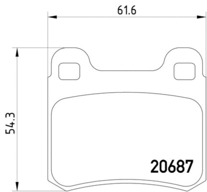 Pagid Disc Brake Pad