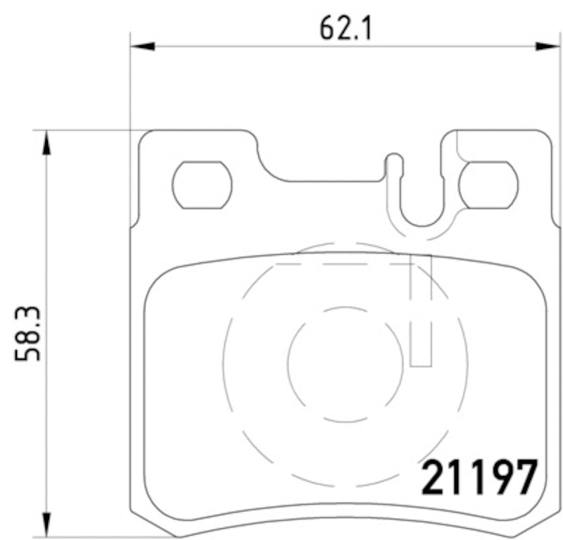 Hella Pagid Disc Brake Pad Set 355007361