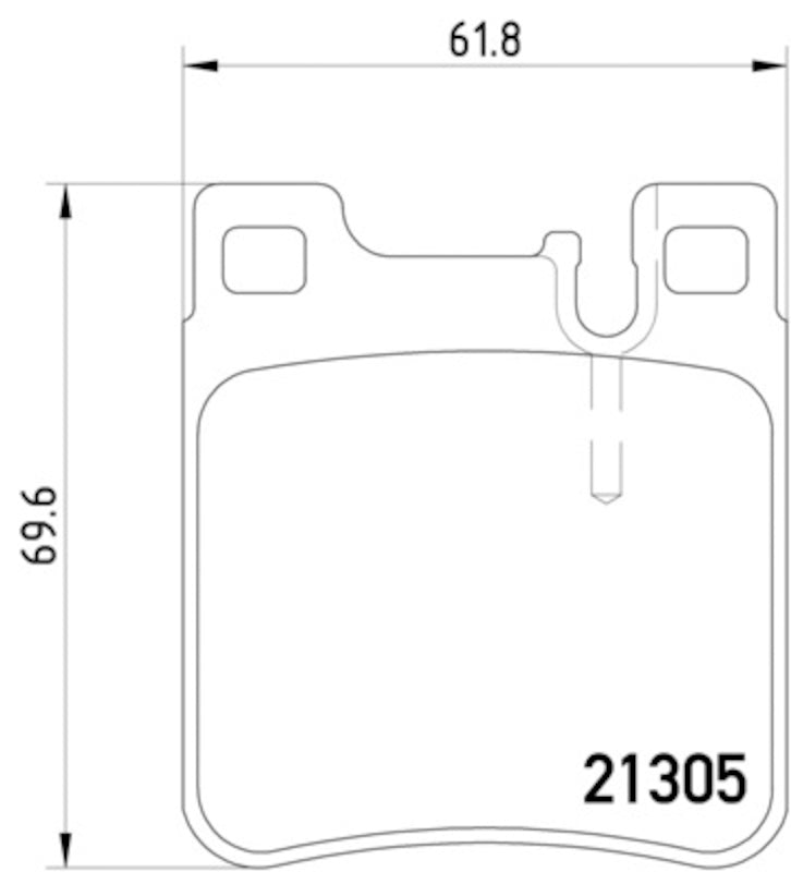 Hella Pagid Disc Brake Pad Set 355007581