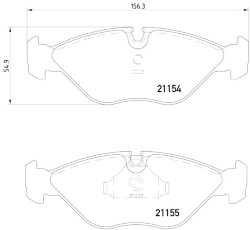 Hella Pagid Disc Brake Pad Set 355007591