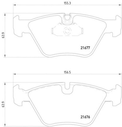 Hella Pagid Disc Brake Pad Set 355007961