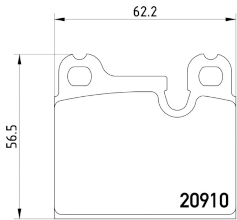 Hella Pagid Disc Brake Pad Set 355008111