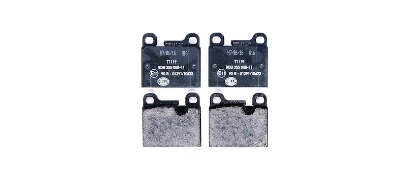 Hella Pagid Disc Brake Pad Set 355008111