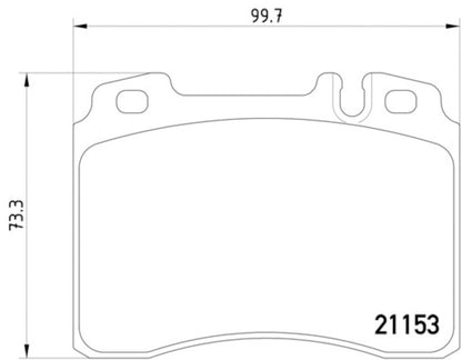 Hella Pagid Disc Brake Pad Set 355008181