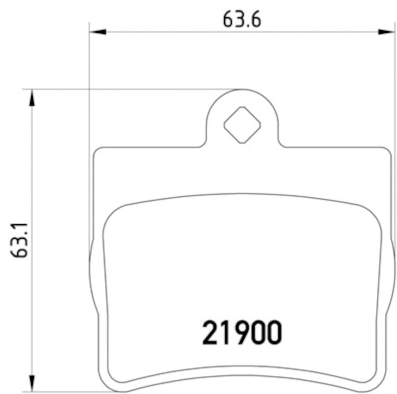 Pagid Disc Brake Pad
