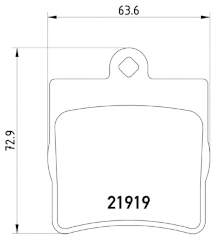 Hella Pagid Disc Brake Pad Set 355008461