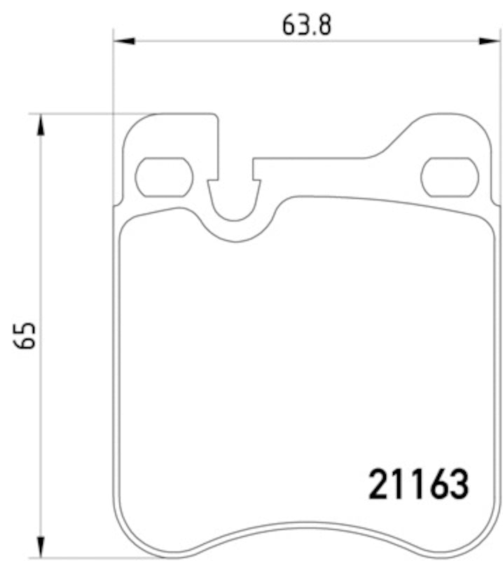 Hella Pagid Disc Brake Pad Set 355008491