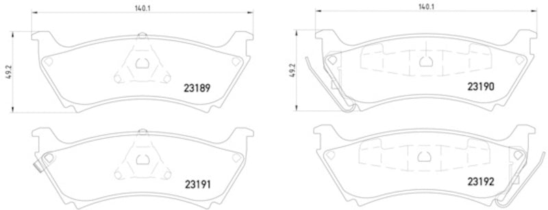 Hella Pagid Disc Brake Pad Set 355008671